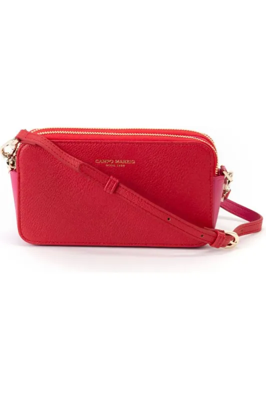 Campo Marzio Chloe Mini Bag - Cherry Red Fuchsia sold by Goddiva