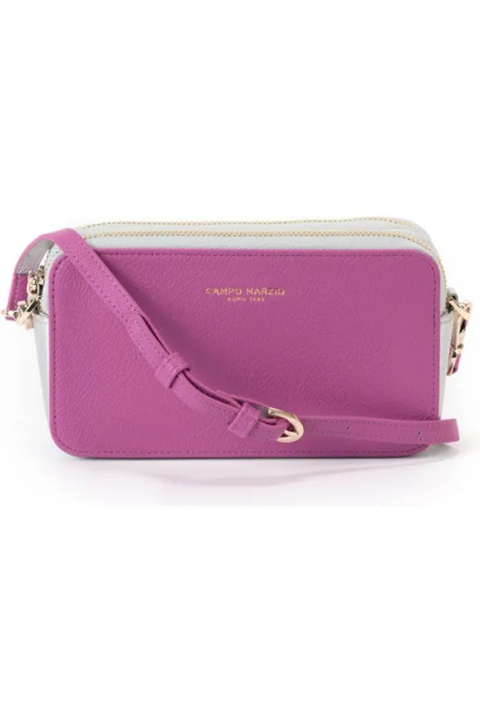 Campo Marzio Chloe Mini Bag - Mauve Silver sold by Goddiva