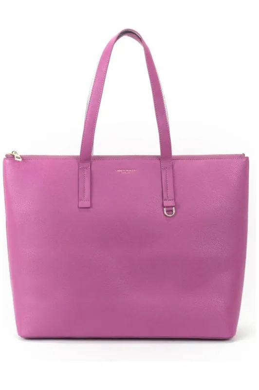 Campo Marzio Winona Shopping Bag - Mauve Silver sold by Goddiva