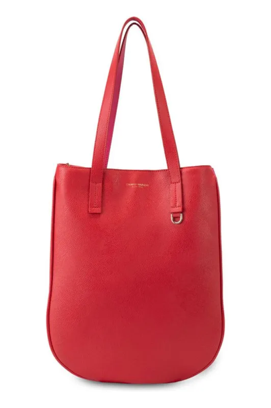 Campo Marzio Helena Shoulder Bag - Cherry Red sold by Goddiva