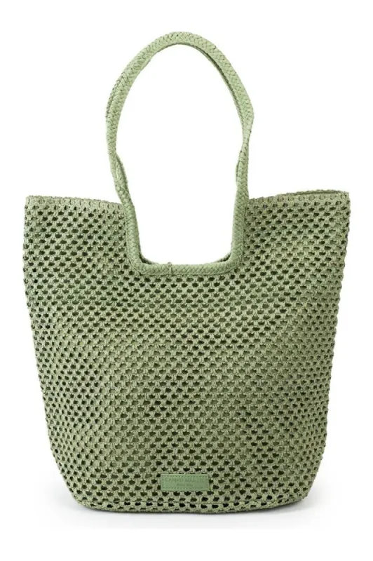 Campo Marzio Ariel Tote Bag - Military Green sold by Goddiva