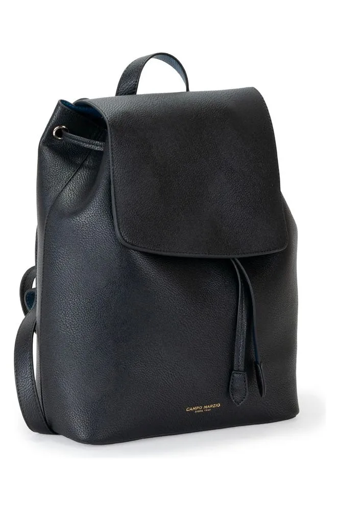 Campo Marzio Keira Backpack - Black Lapis Blue sold by Goddiva product image thumbnail 2