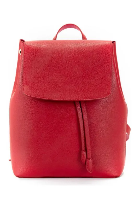 Campo Marzio Keira Backpack - Cherry Red Fuchsia sold by Goddiva