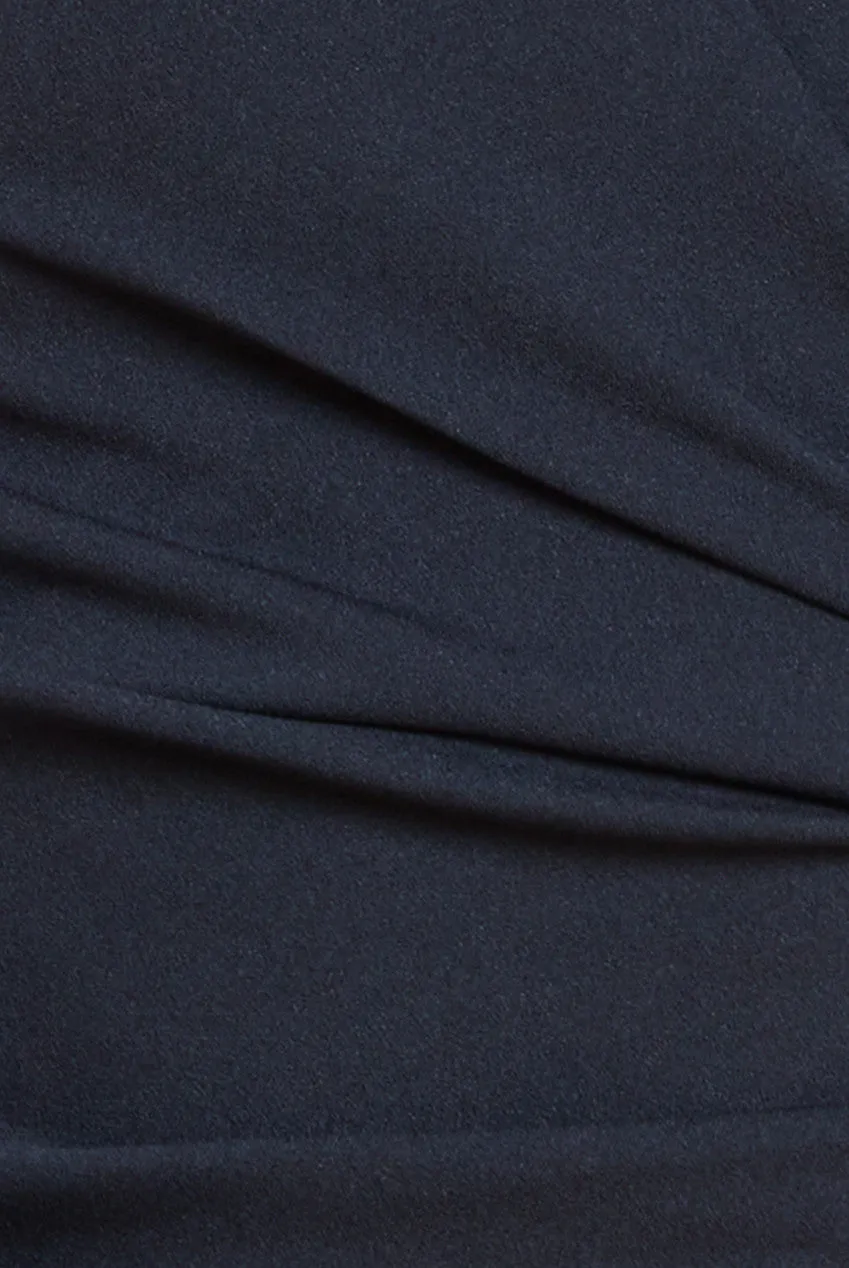 Scuba & Lace Wrap Maxi Dress - Black by Goddiva sold by Goddiva product image thumbnail 4