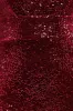 Sequin Velvet Bandeau Maxi Dress - Wine by Goddiva sold by Goddiva
