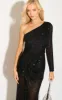 Alexia One Shoulder Maxi Dress by Saint A sold by Goddiva