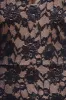 One Shoulder Scalloped Neck Maxi Dress - Black by Goddiva sold by Goddiva
