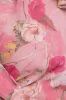 Floral Wrap High And Low Midaxi Dress - Pink by Goddiva sold by Goddiva