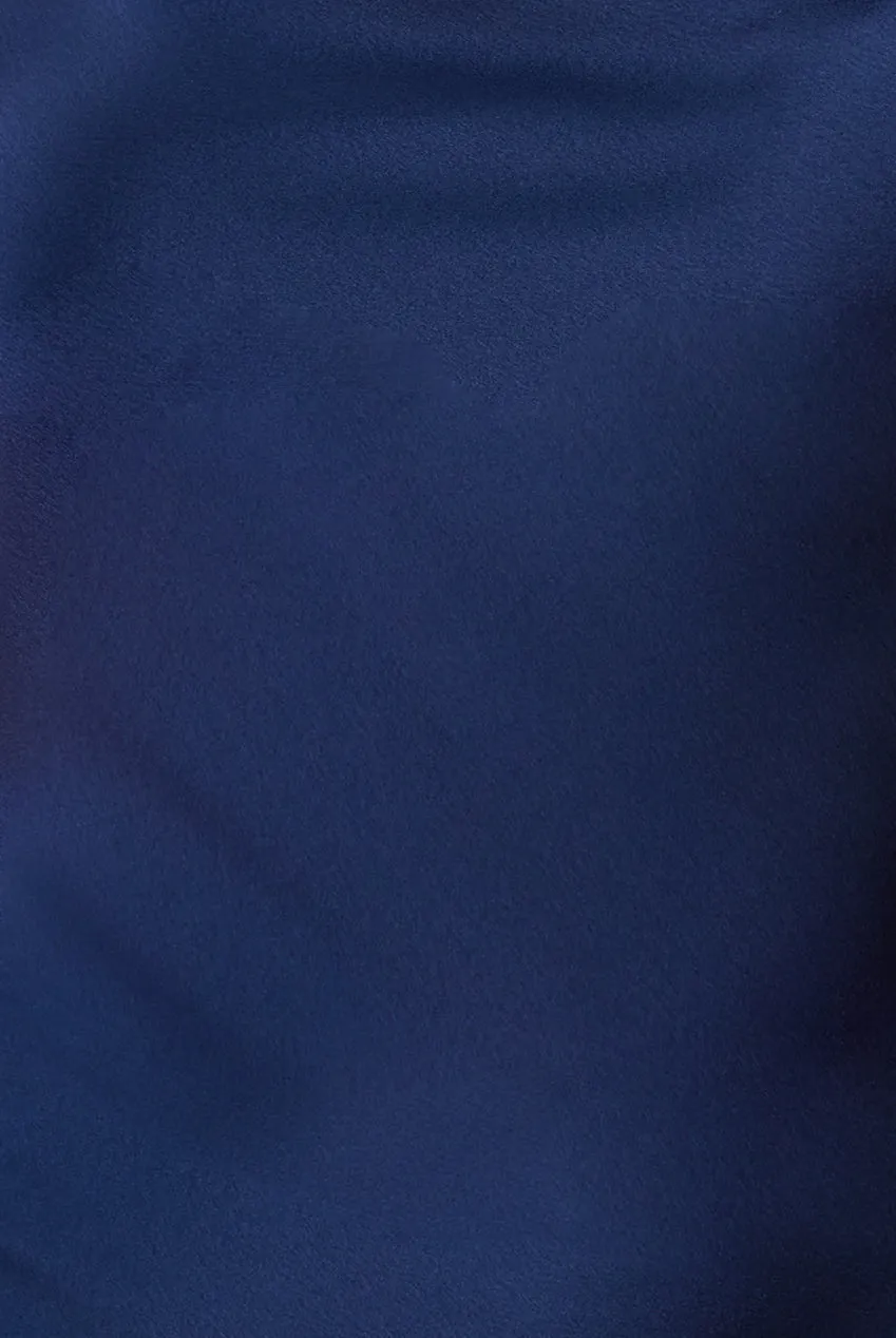 Cowl Neck Satin Slip Cami Midi Dress by Urban Touch sold by Goddiva product image thumbnail 4