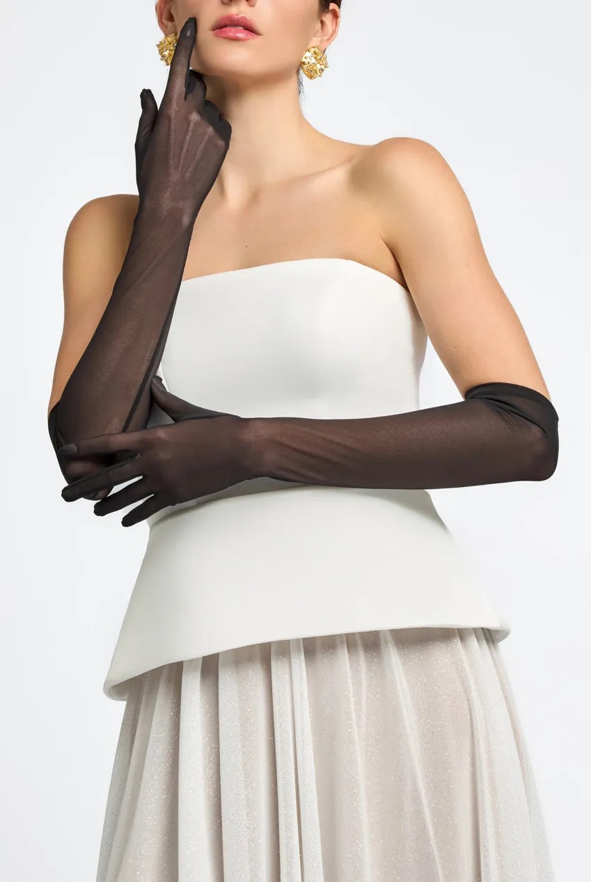 Stretch Mesh Gloves by Goddiva sold by Goddiva