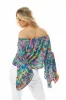 Off Shoulder Multicolour Top by Liquorish sold by Goddiva