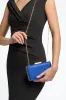 Royal Blue Glitter Evening Clutch Bag by Aftershock London sold by Goddiva