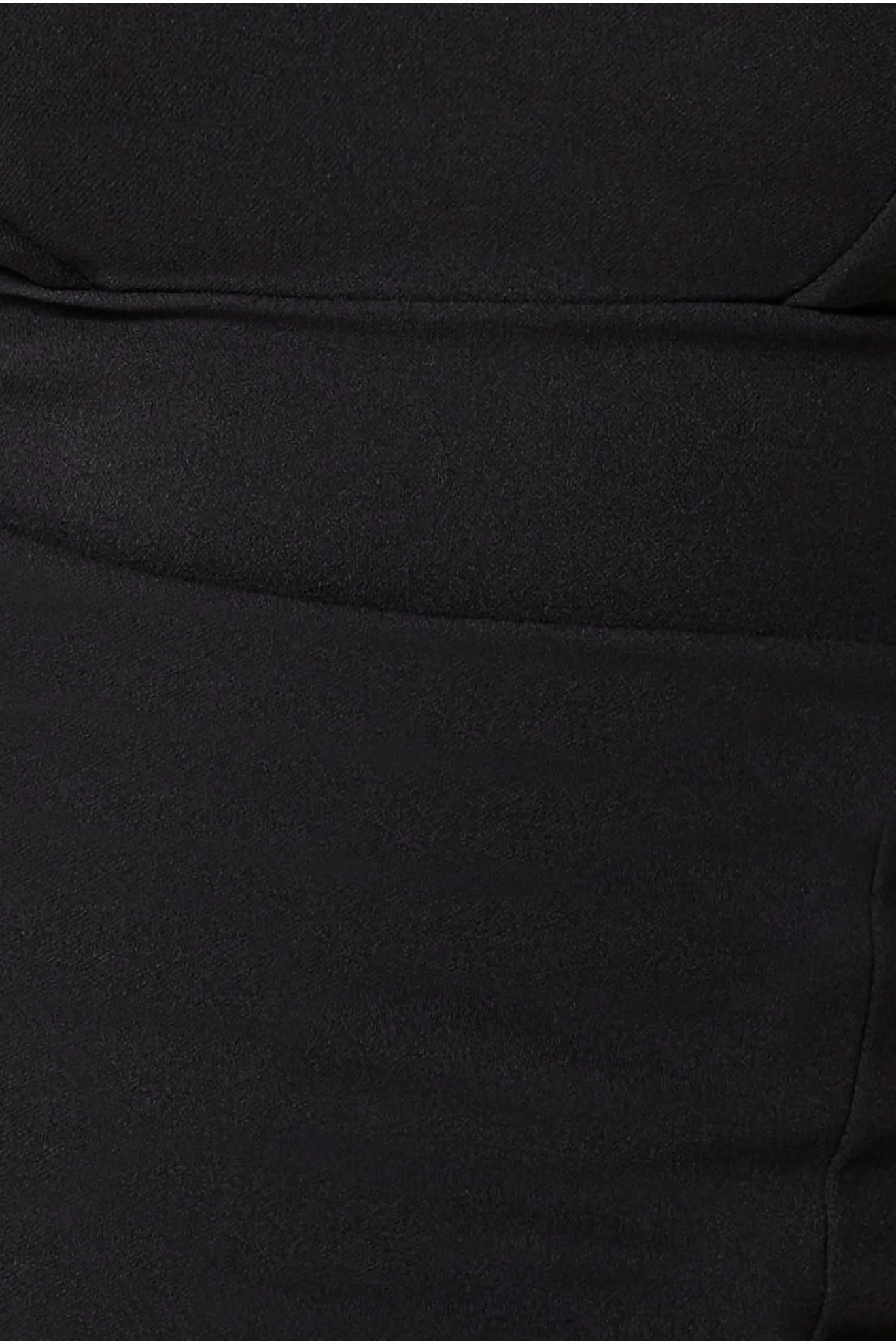 Goddiva Bandeau Maxi With Thigh Split - Black sold by Goddiva product image thumbnail 4