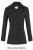 De La Creme Fashions Double Breasted Short Coat sold by Goddiva