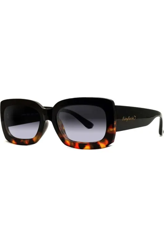 Ruby Rocks Laura Abby Sunglasses In Black & Tort sold by Goddiva
