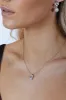 Dainty Bow Pearl Pendant Necklace by SVNX sold by Goddiva