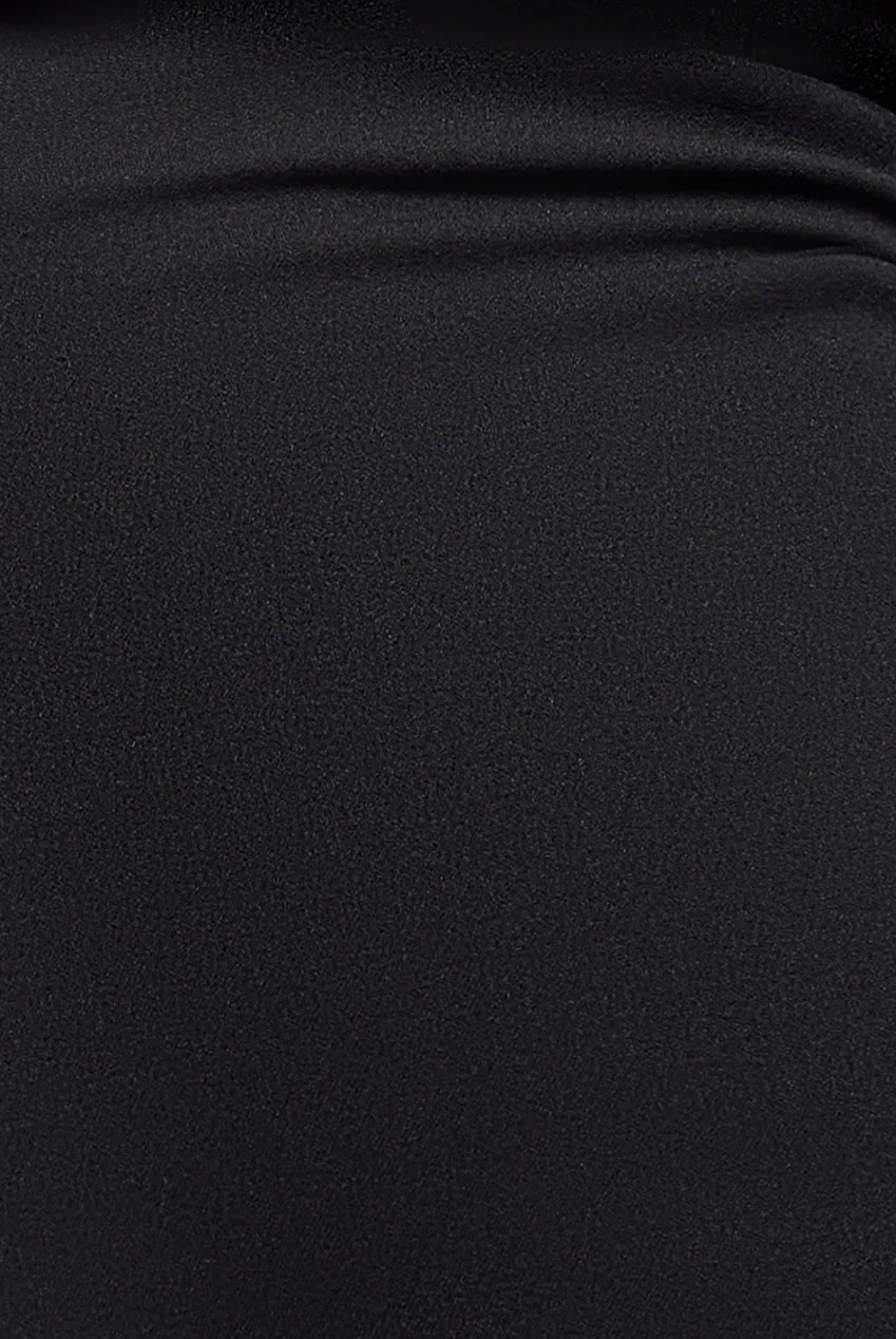 Diamante Embellished Neck Bodycon Maxi Dress - Black by Goddiva sold by Goddiva product image thumbnail 4