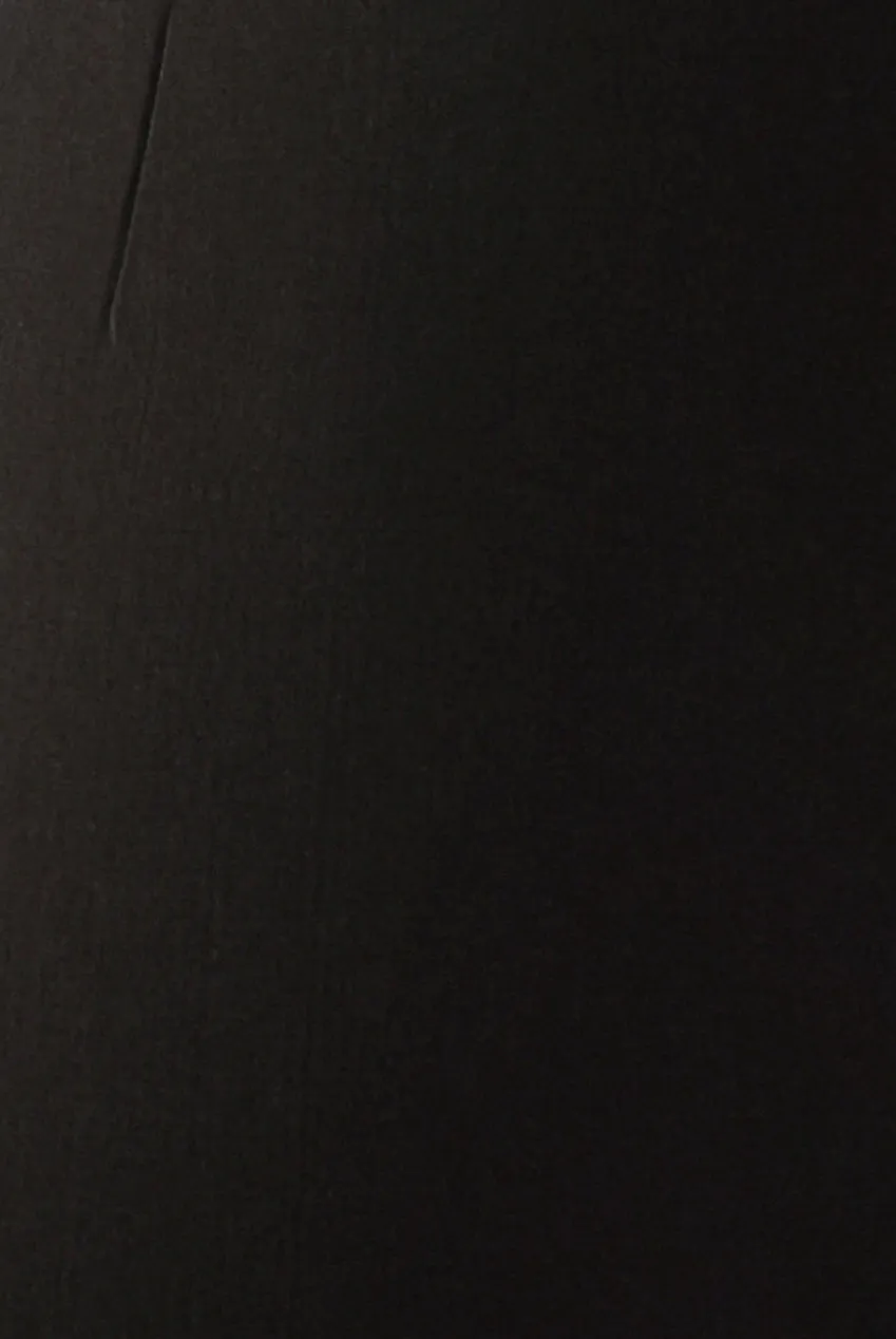 Boatneck Open Back Scuba Mini Dress - Black by Goddiva sold by Goddiva product image thumbnail 4