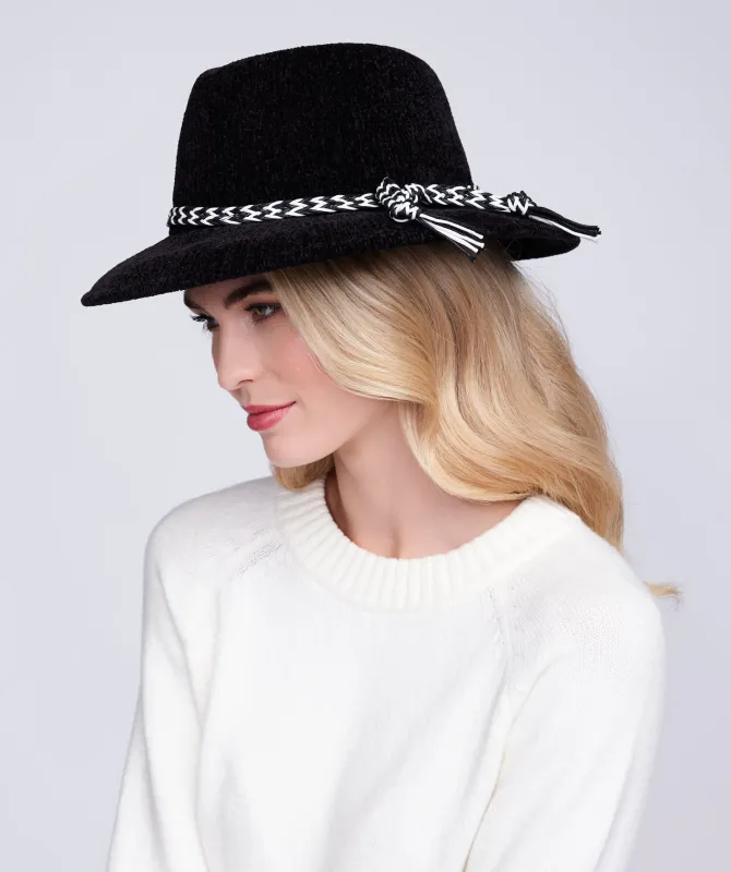 Everly Hat - Black by Pia Rossini sold by Goddiva