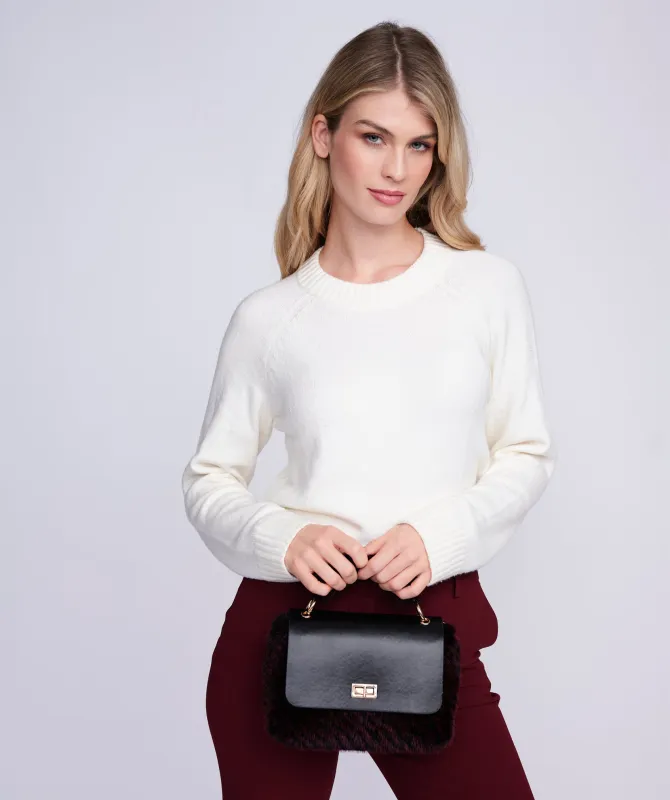 Donatella Bag - Burgundy by Pia Rossini sold by Goddiva