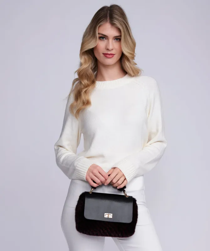 Hepburn Bag - Black by Pia Rossini made by Goddiva