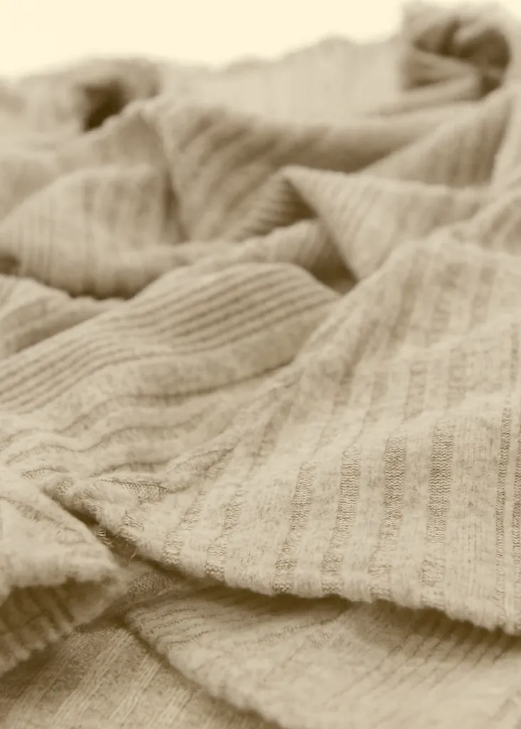 Beige V-Neck Cardigan Matching Wide-Leg Trousers Co-Ord Set by Avinci sold by Goddiva product image thumbnail 5