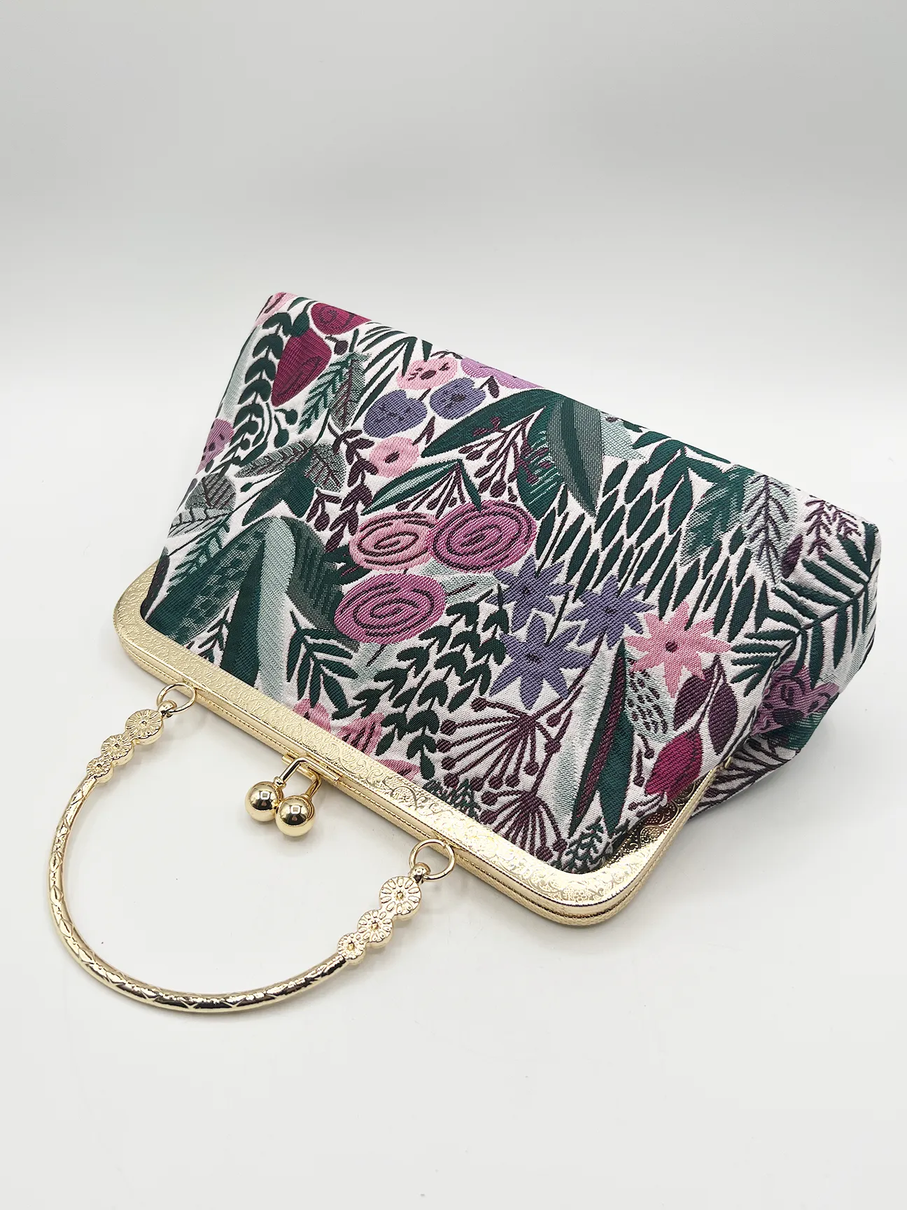 Floral Embroidered Clutch Bag by SVNX sold by Goddiva product image thumbnail 3