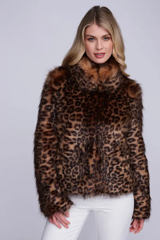 Delevigne Coat -  Brown by Pia Rossini made by Goddiva