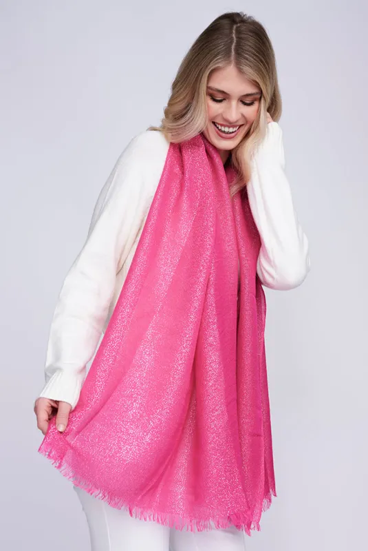 Hallie Scarf - Pink by Pia Rossini sold by Goddiva