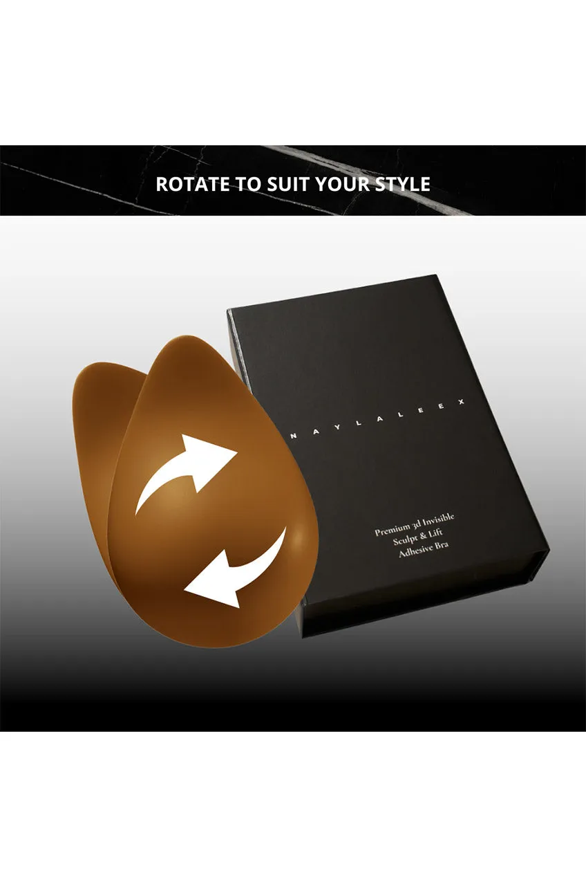 Premium 3D Invisible Sculpt, Lift And Go Adhesive Bra by Naylaleex sold by Goddiva product image thumbnail 3