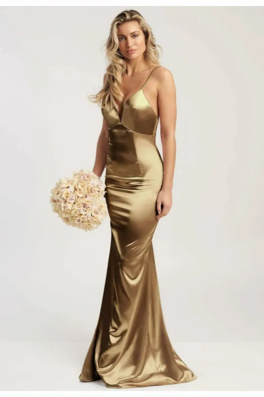Caprice Evening Maxi Dress by Saint A sold by Goddiva