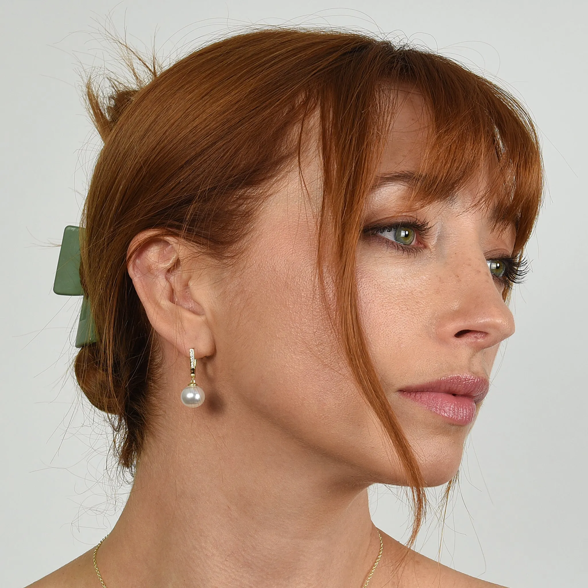 Gina Gold Earrings by Cachet London sold by Goddiva product image thumbnail 2