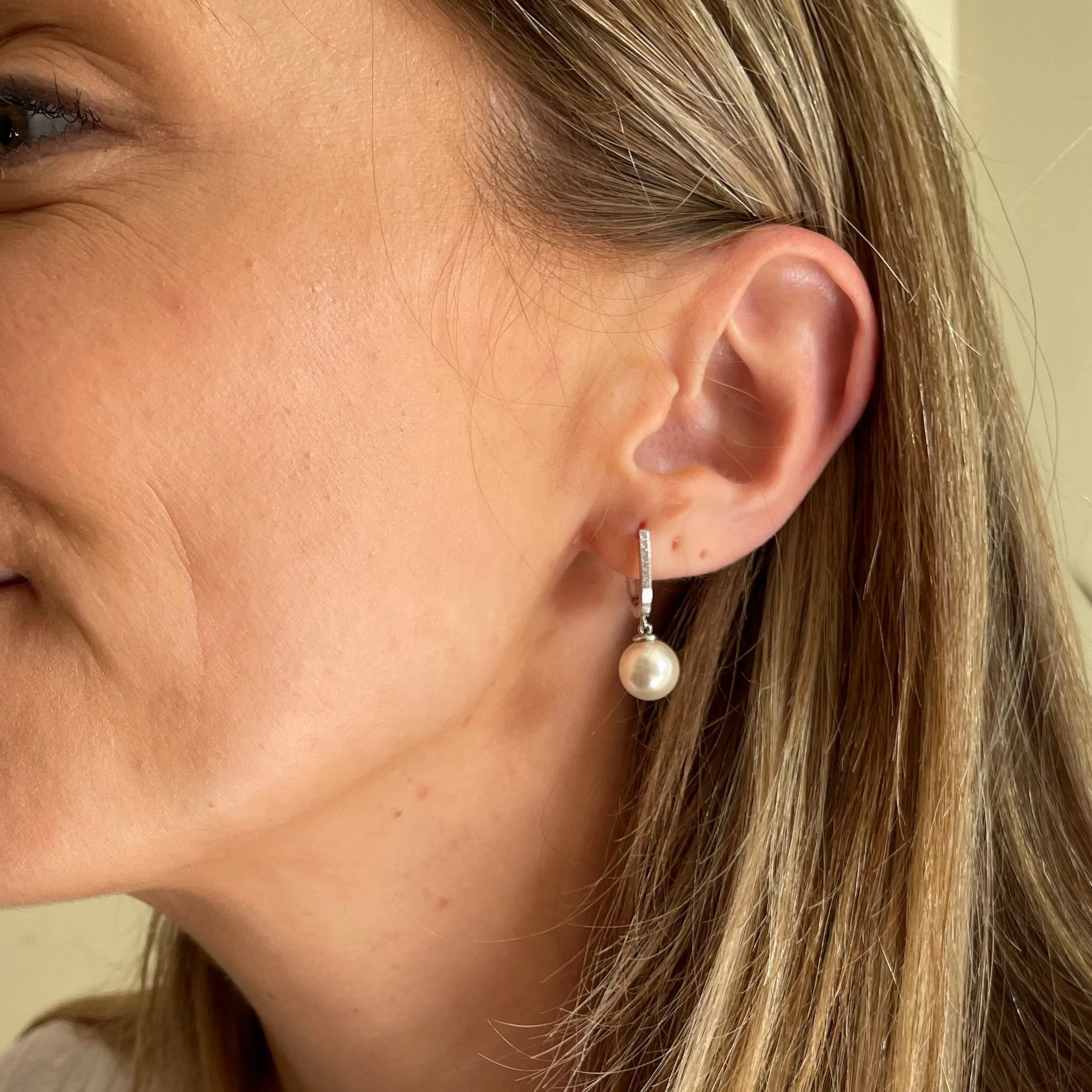 Gina Silver Earrings by Cachet London sold by Goddiva product image thumbnail 2