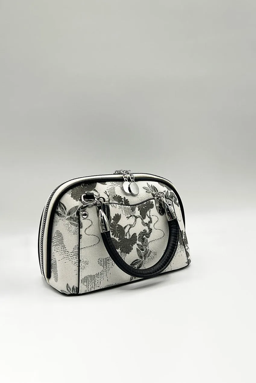 Floral Prints Grab Bag Black White by SVNX sold by Goddiva product image thumbnail 5