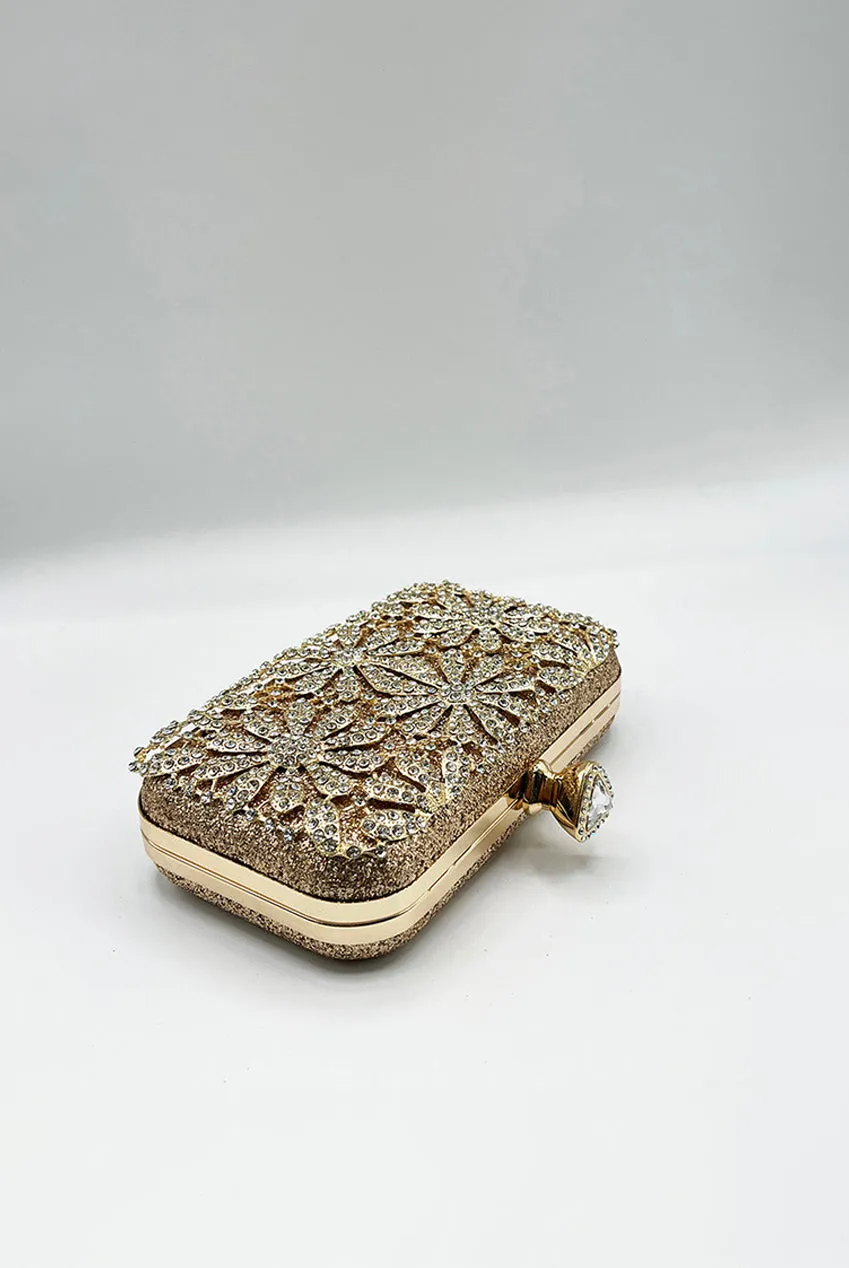 Daisy Embellished Clutch Bag by SVNX sold by Goddiva product image thumbnail 5