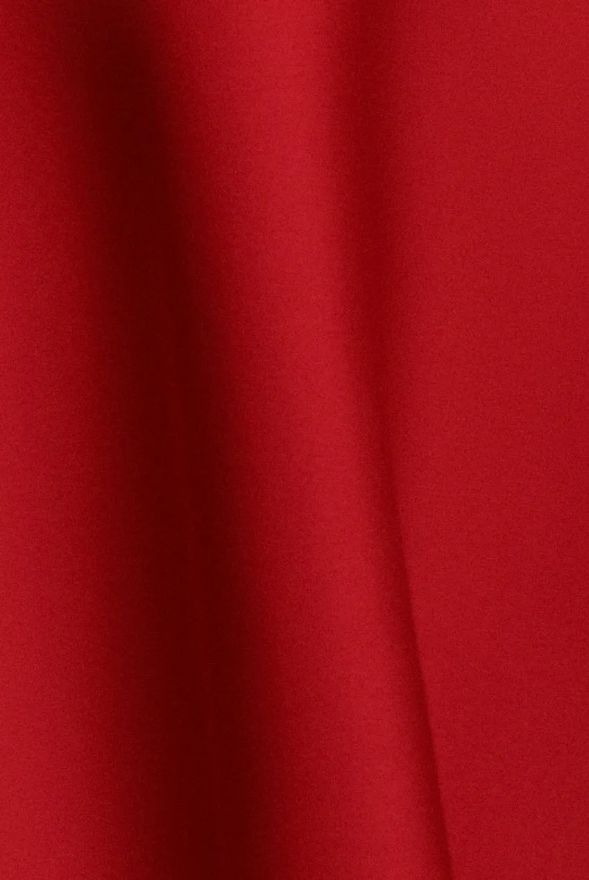 Cap Sleeve Skater High Low Midi Dress - Red by Goddiva sold by Goddiva product image thumbnail 5