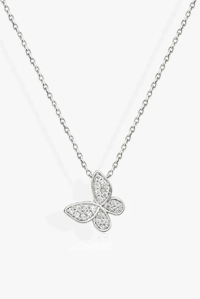 Dainty Butterfly Necklace by MUCHV sold by Goddiva product image thumbnail 2