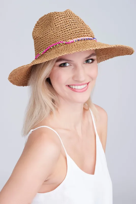 Majorelle Hat - Natural by Pia Rossini made by Goddiva