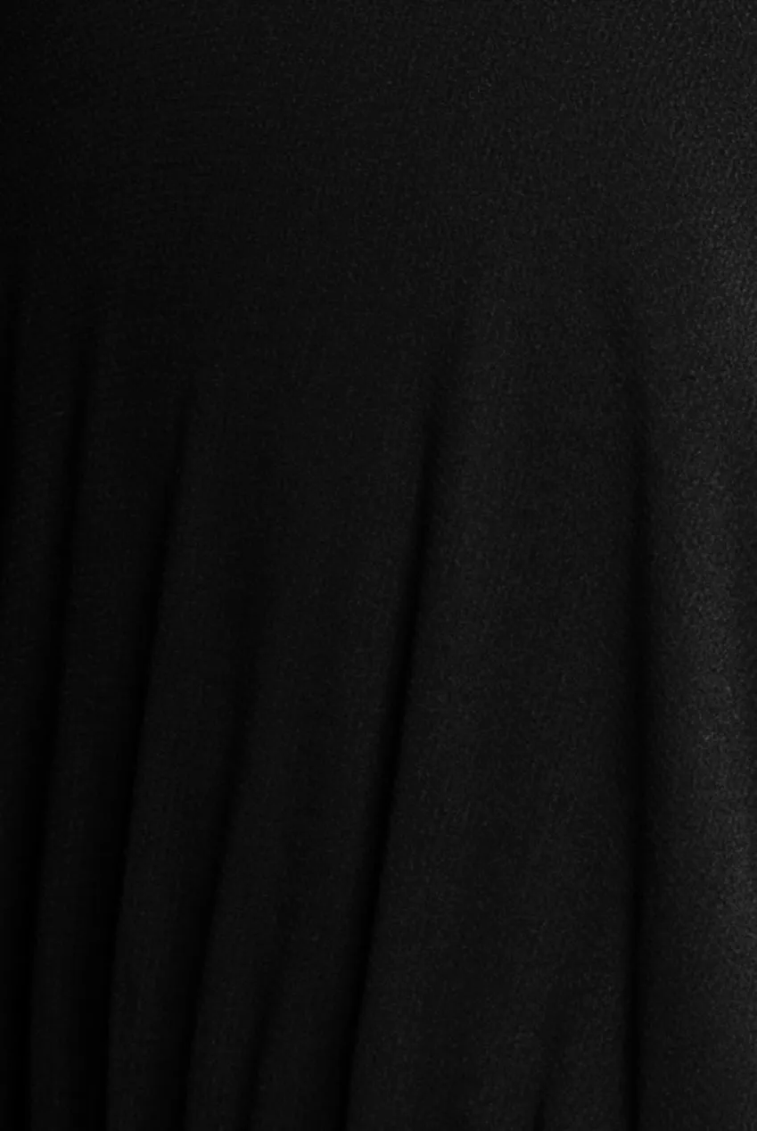 Chiffon Flutter Sleeve Wrap Maxi Dress - Black by Goddiva sold by Goddiva product image thumbnail 5