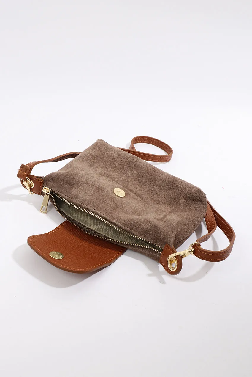 Pippa Bag - Taupe by Pia Rossini sold by Goddiva product image thumbnail 3