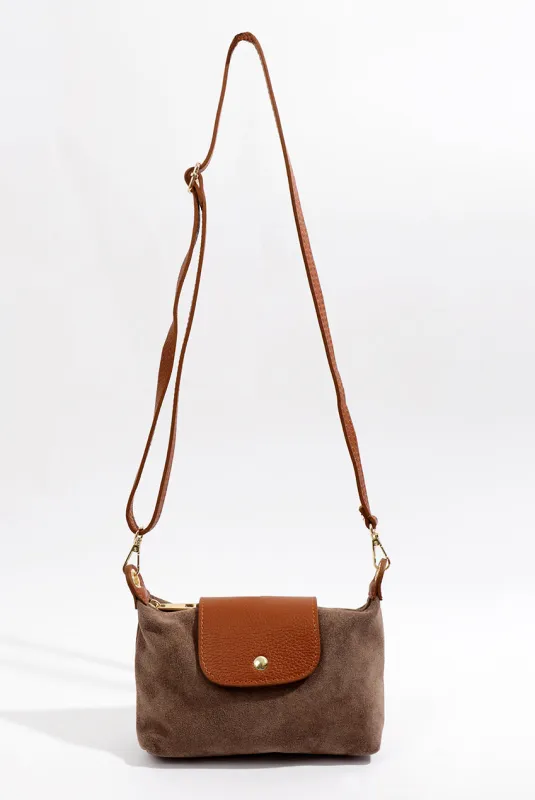Pippa Bag - Taupe by Pia Rossini made by Goddiva