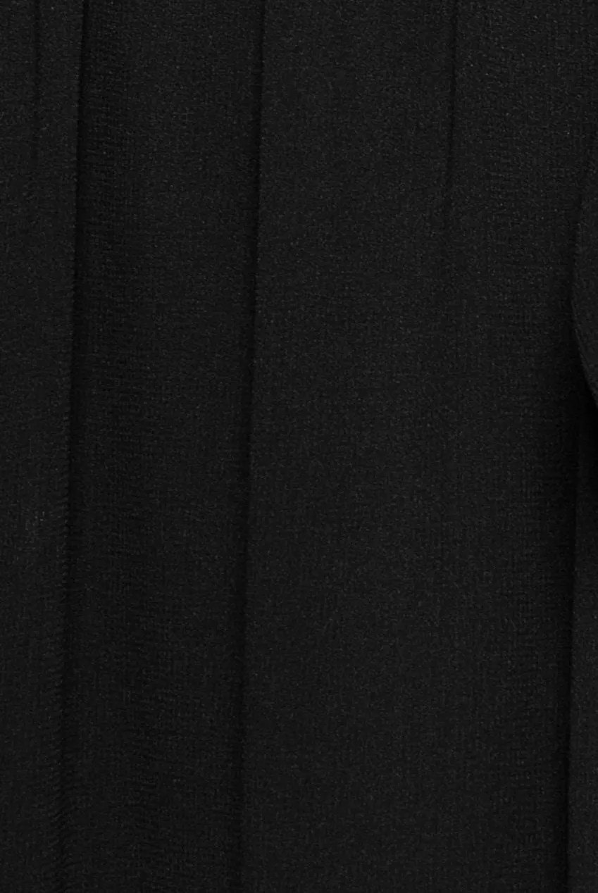 Wrap Back With Front Slit Chiffon Maxi Dress - Black by Goddiva Plus sold by Goddiva product image thumbnail 5