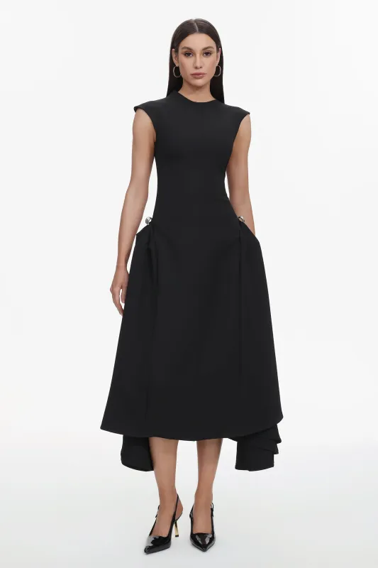 Paca Choker Sleeveless Maxi Dress by Bella Barnett made by Bella Barnett