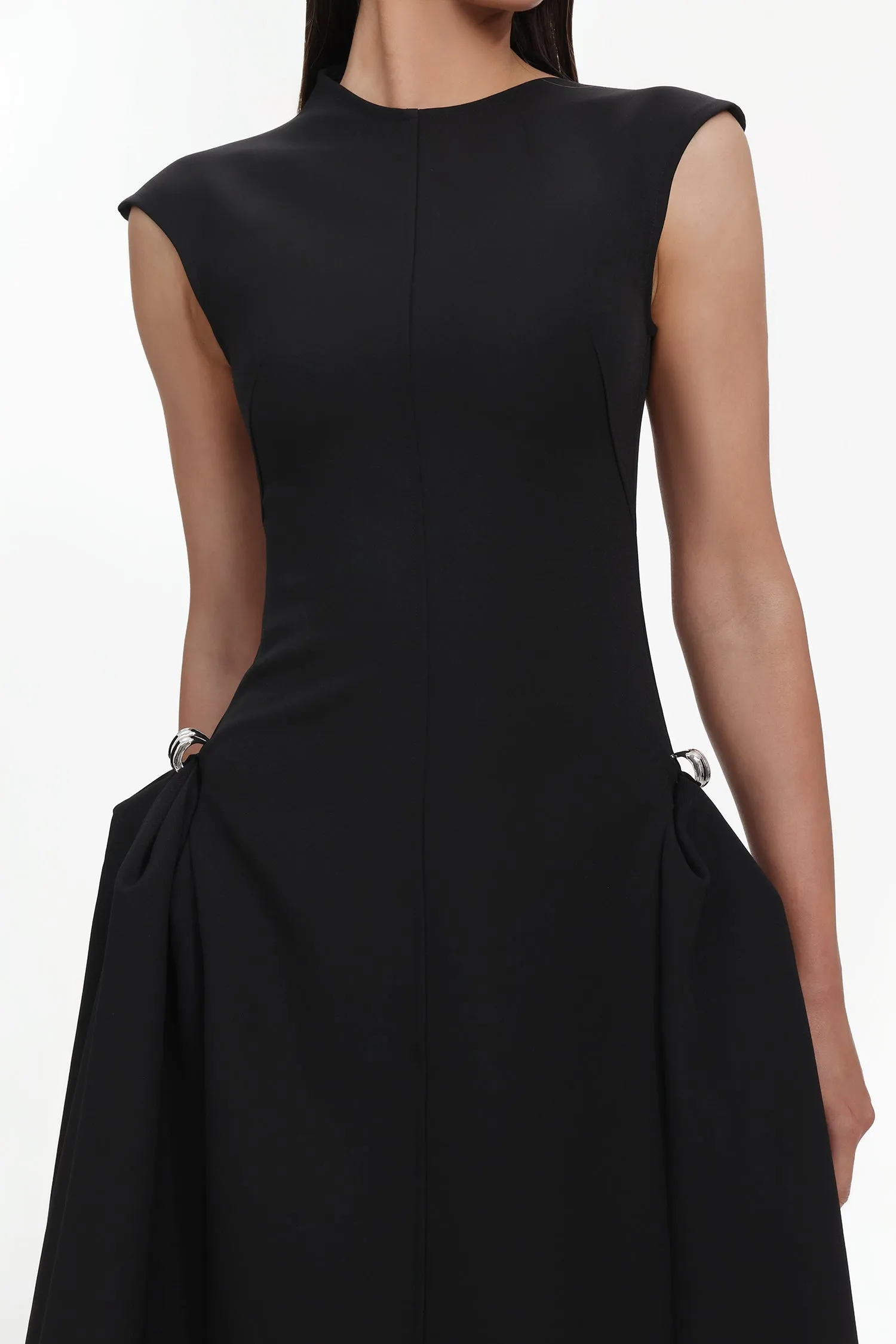 Paca Choker Sleeveless Maxi Dress by Bella Barnett sold by Goddiva product image thumbnail 5