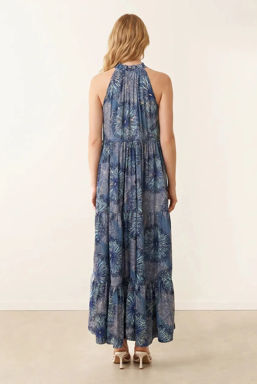 Tiered Tie Front Dress by Blue Vanilla sold by Goddiva product image thumbnail 2