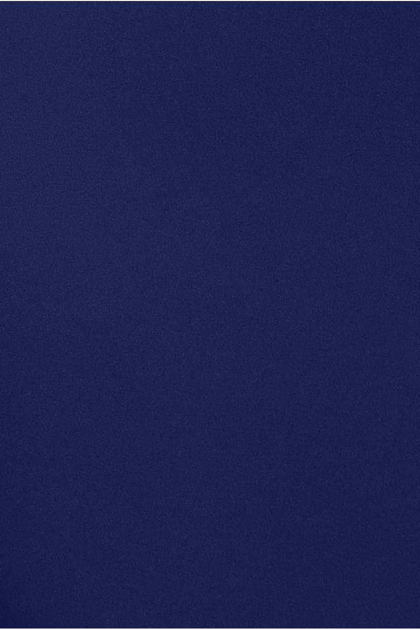 Bardot Pleated Midi Dress - Navy Blue by Goddiva sold by Goddiva product image thumbnail 4