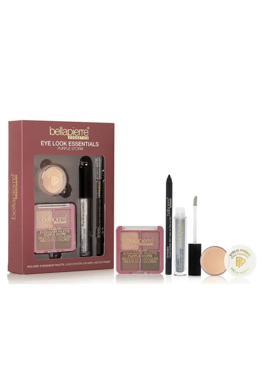 Eye Look Essentials Kit - Purple Storm by Bellapierre made by Goddiva