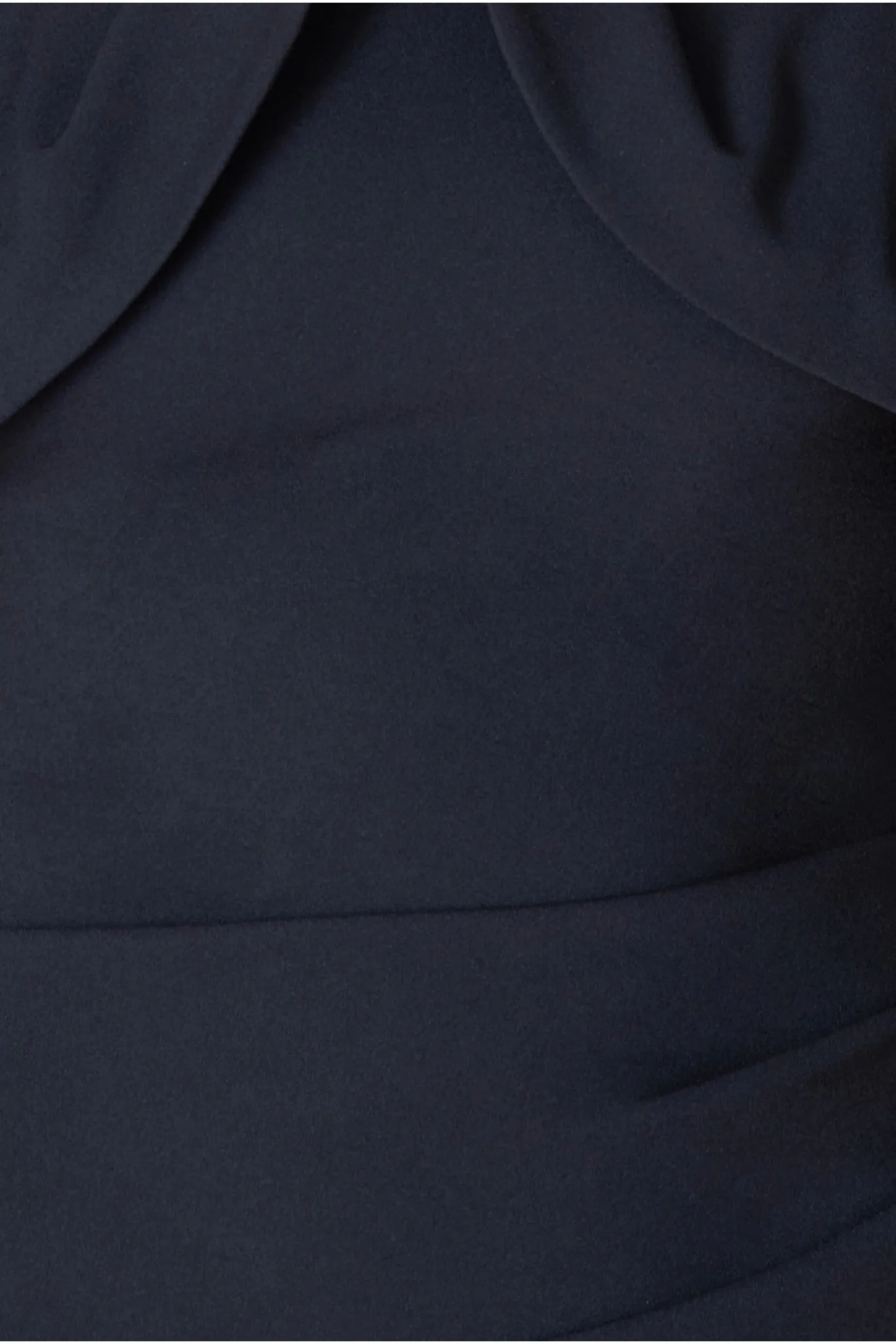 Scuba Crepe Pleated Bardot Midi - Black by Goddiva sold by Goddiva product image thumbnail 4