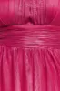 Dobby Mesh Halter Neck Mesh Ombre Maxi Dress - Magenta Ombre by Goddiva sold by Goddiva