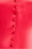 Satin Viscose Front Buttoned Dipped Hem Midaxi Dress - Red by Goddiva sold by Goddiva